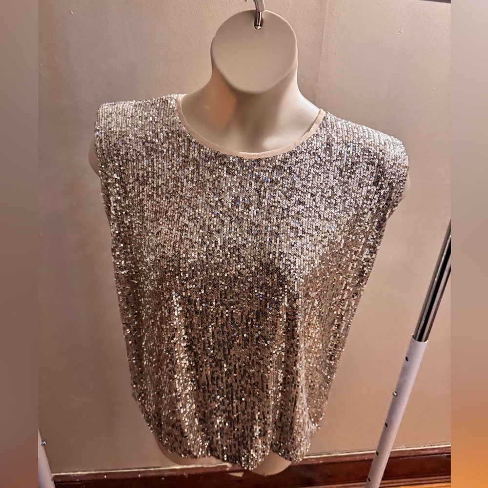 Maurice’s short sleeve sparkle top. NWT.